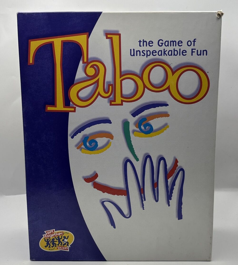 2000 Taboo Party Game of Unspeakable Fun - Complete W/Batteries- Great Condition